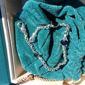 Jai john hardy box chain bracelet black spinel